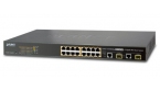 Planet FGSW-1816HPS - Switch 16xPoE + 2xGigabit TP/SFP